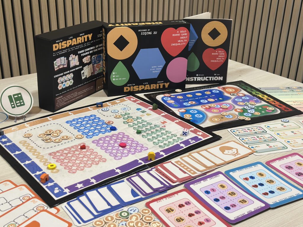 All the assets from the game DISPARITY