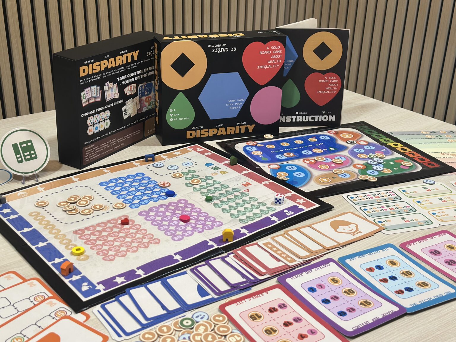 All the assets from the game DISPARITY