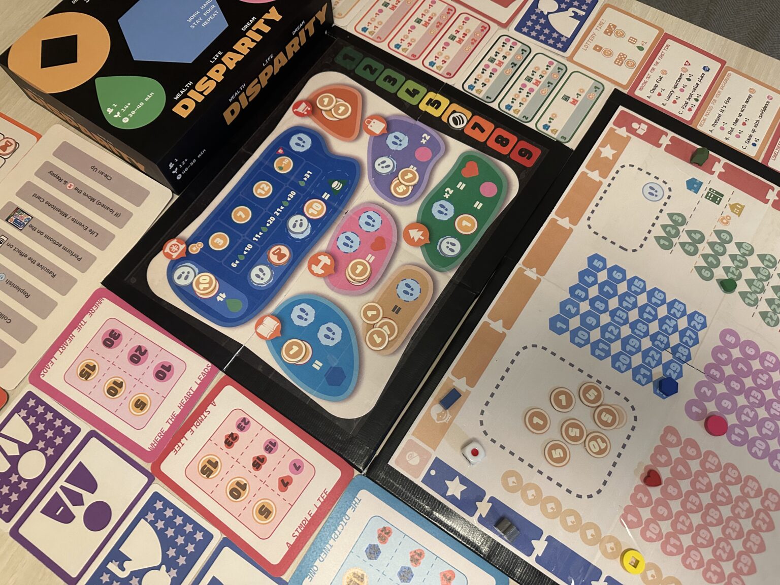 Game Components Display