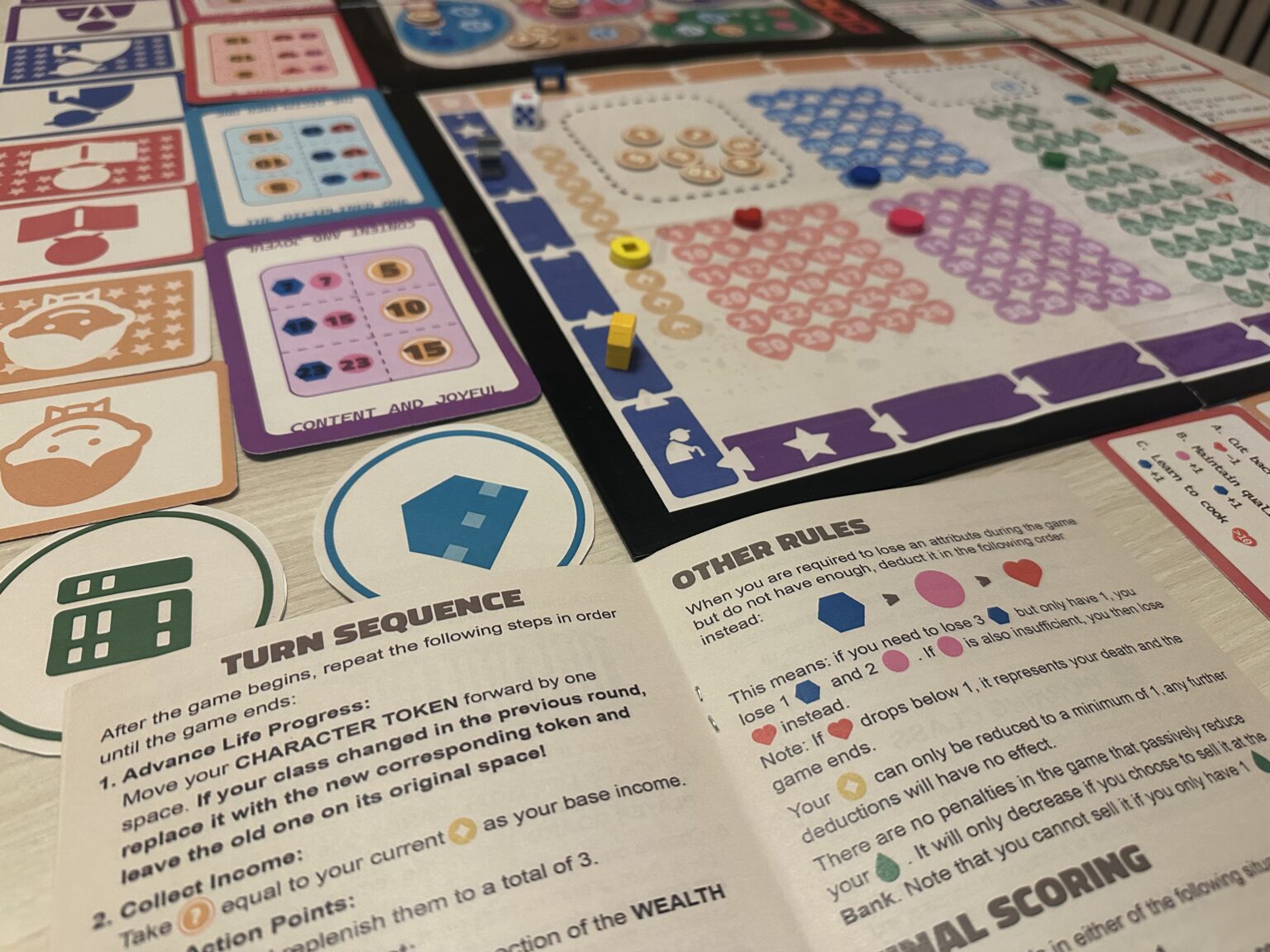Game Rulebook & Components