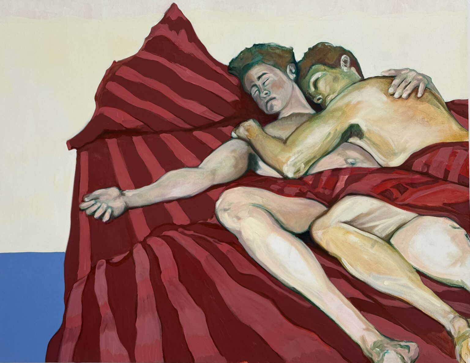 Oil on Canvas by Alan Brash, titled Revelation. 180 x 140 cm