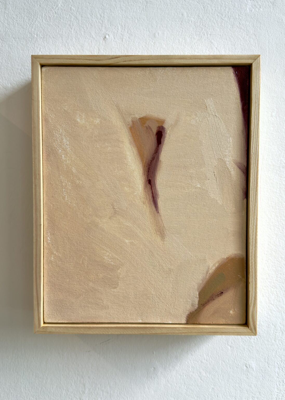 Oil Painting by Alan Brash, Titled Obfuscation I, 24 x 28 cm