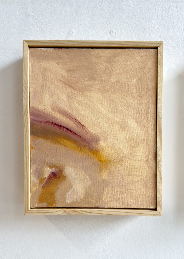 Oil Painting by Alan Brash, Titled Obfuscation II