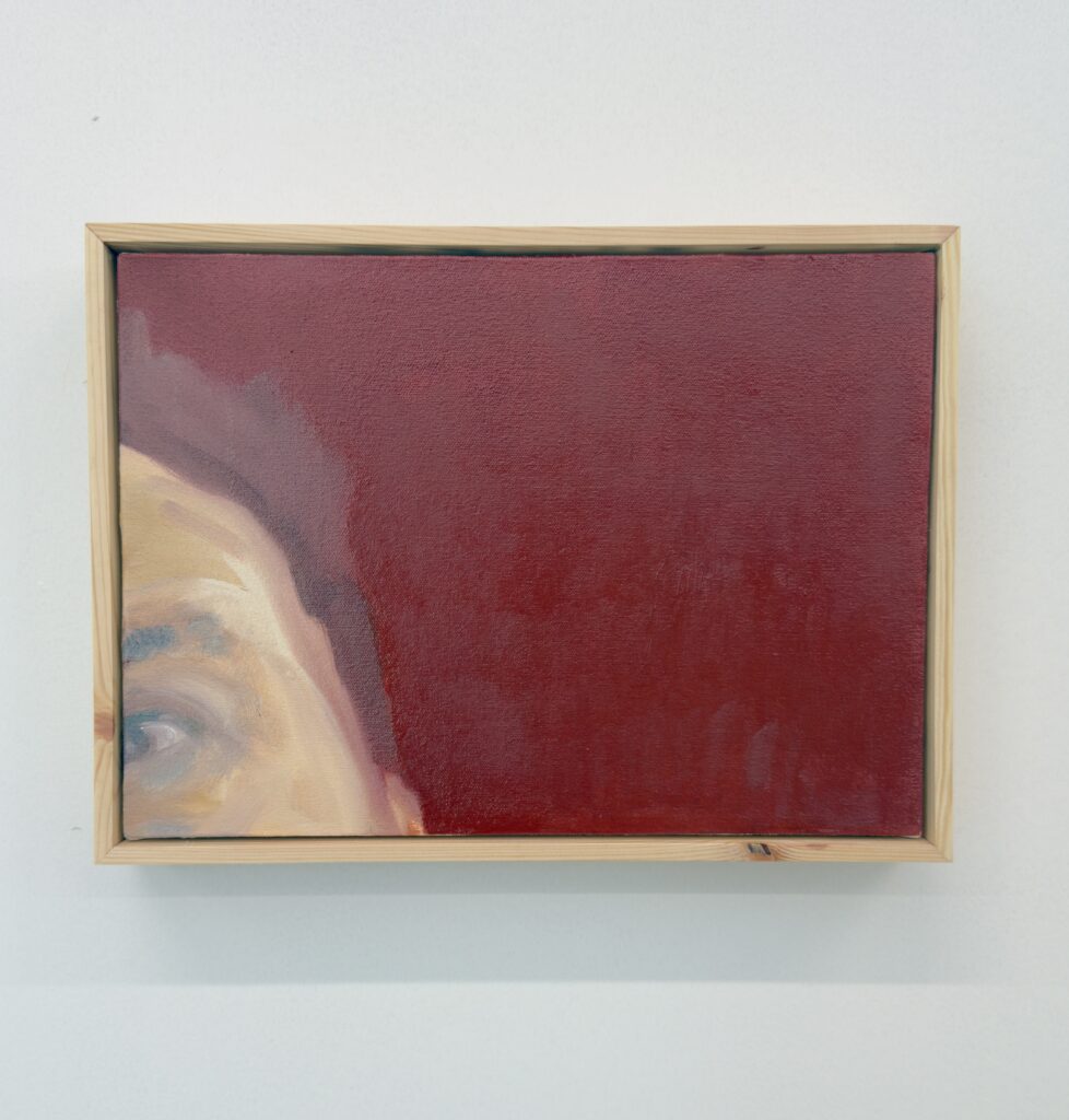 Oil Painting by Alan Brash, Titled Indelible, 35 x 28 cm
