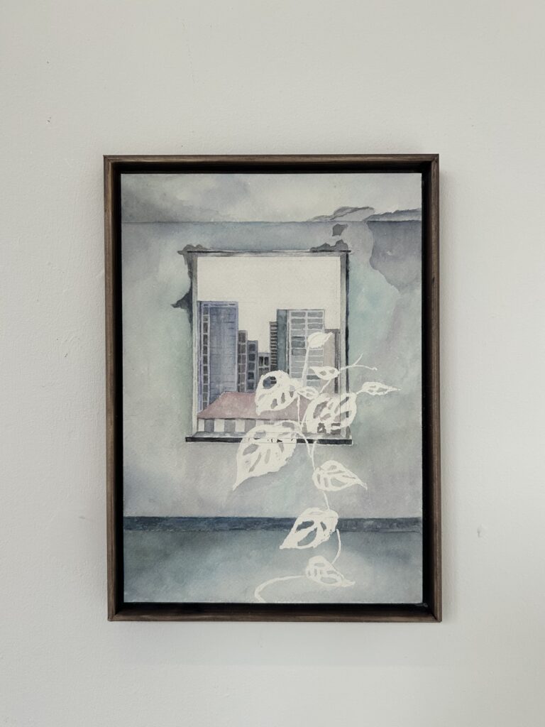 18 x 26 cm Watercolor on paper, 2025